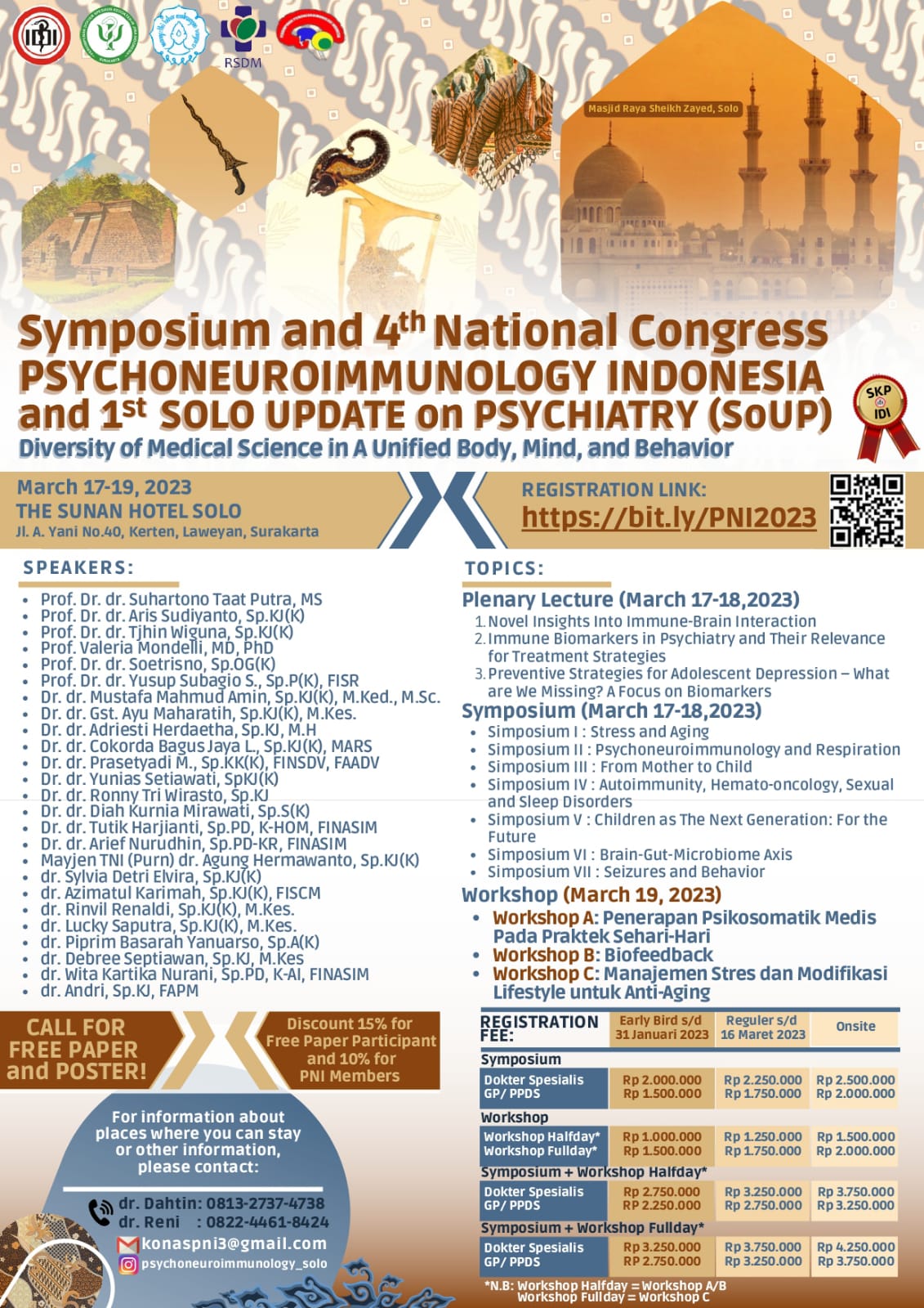 Symposium and 4th National Psychoneuroimmunology Indonesia