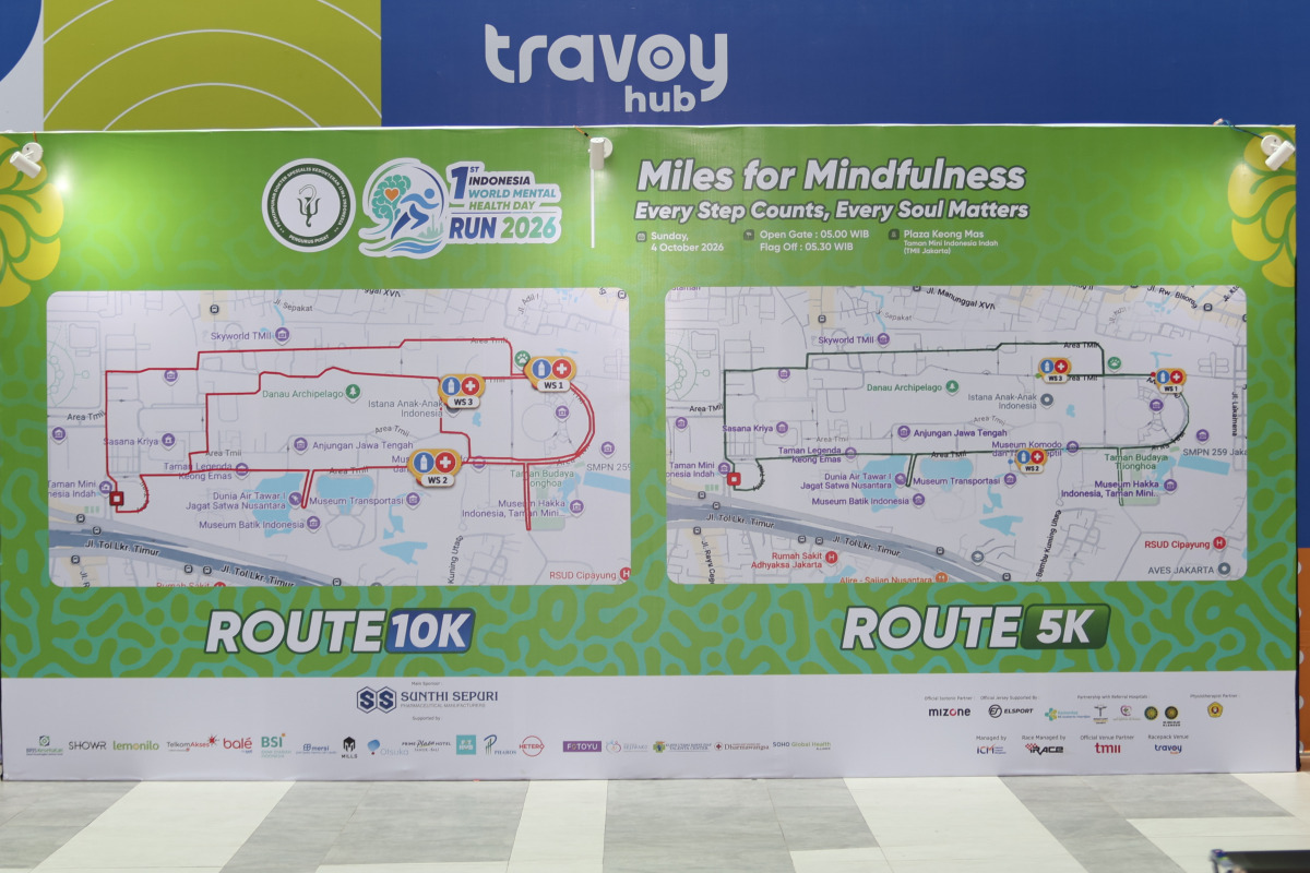 1st Indonesia World Mental Health Day RUN 2026 - RACEPACK - Foto 10