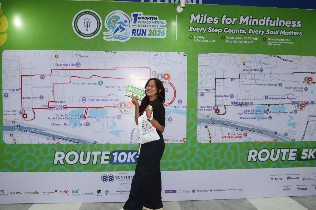 1st Indonesia World Mental Health Day RUN 2026 - RACEPACK - Foto 11