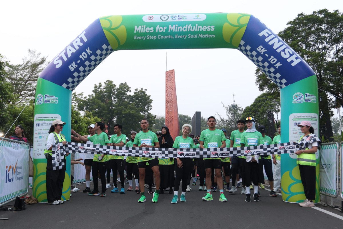 1st Indonesia World Mental Health Day RUN 2026 - START AND FINISHER - Foto 08