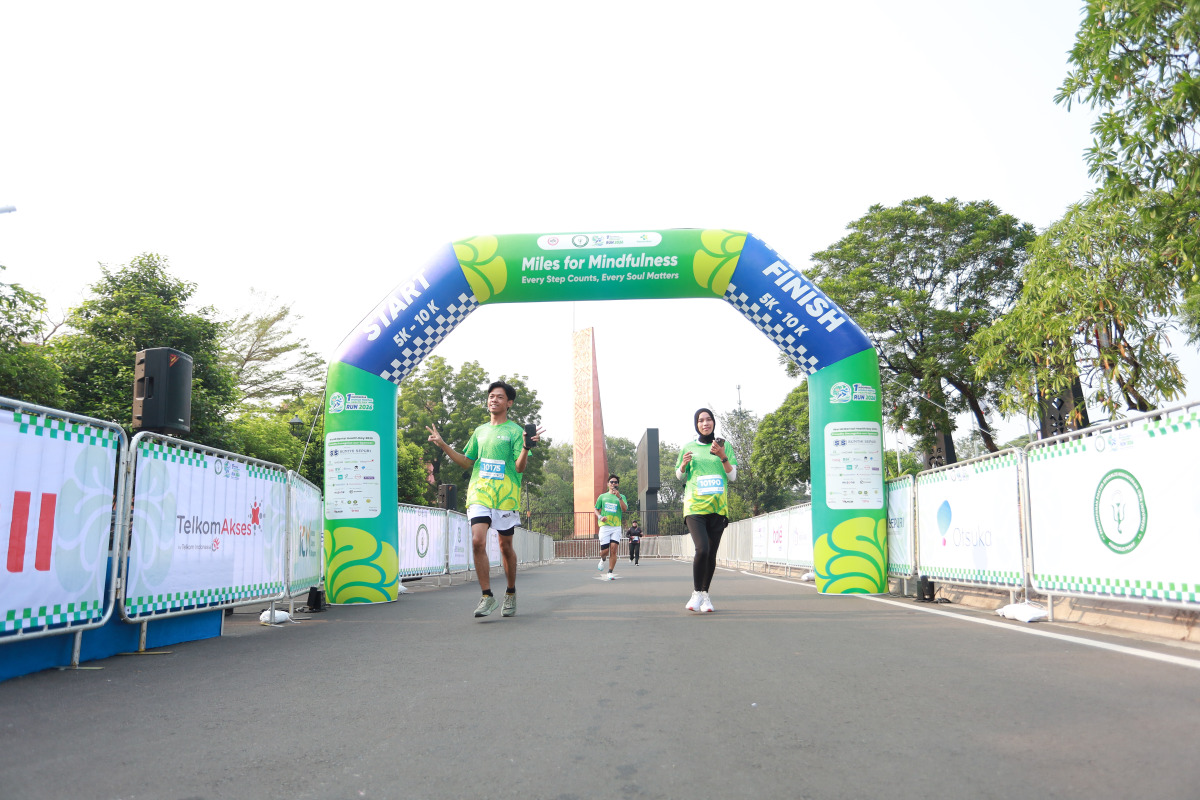 1st Indonesia World Mental Health Day RUN 2026 - START AND FINISHER - Foto 01