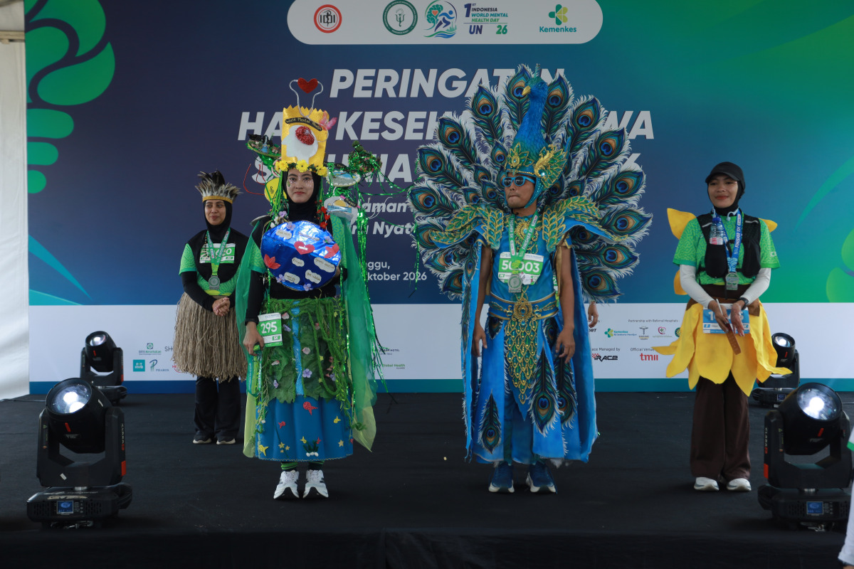 1st Indonesia World Mental Health Day RUN 2026 - AFTER RUN & ACARA PANGGUNG - Foto 30