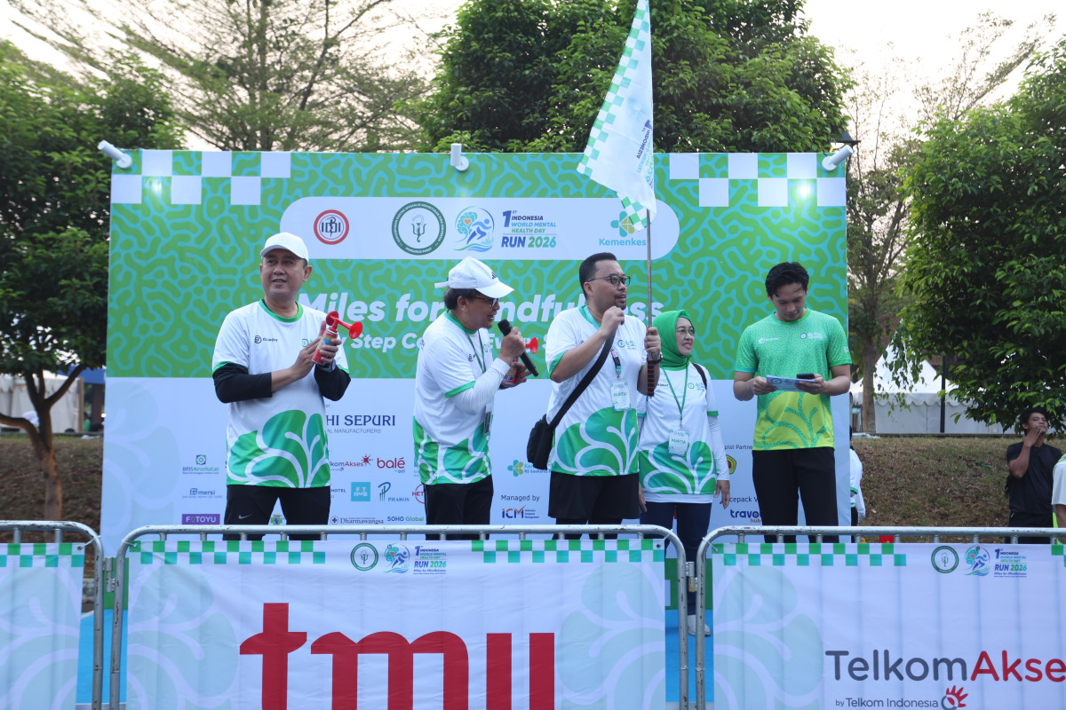 1st Indonesia World Mental Health Day RUN 2026 - START AND FINISHER - Foto 11
