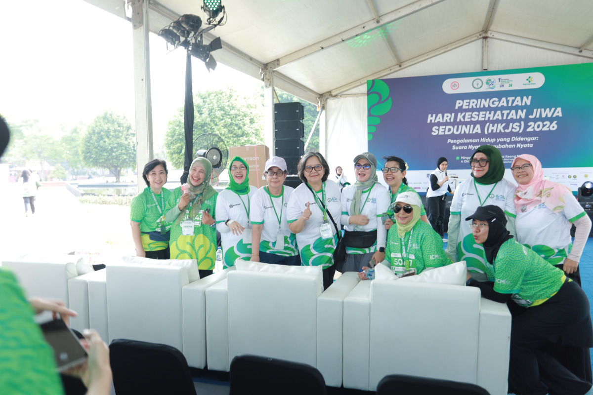 1st Indonesia World Mental Health Day RUN 2026 - AFTER RUN & ACARA PANGGUNG - Foto 26