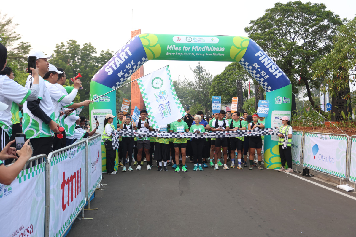 1st Indonesia World Mental Health Day RUN 2026 - START AND FINISHER - Foto 12