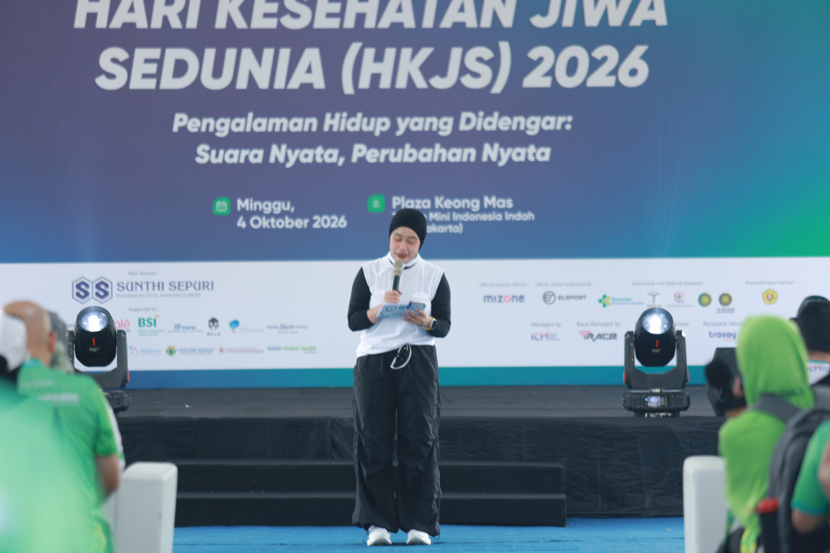 1st Indonesia World Mental Health Day RUN 2026 - AFTER RUN & ACARA PANGGUNG - Foto 03
