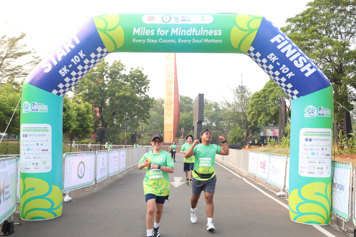 1st Indonesia World Mental Health Day RUN 2026 - START AND FINISHER - Foto 13