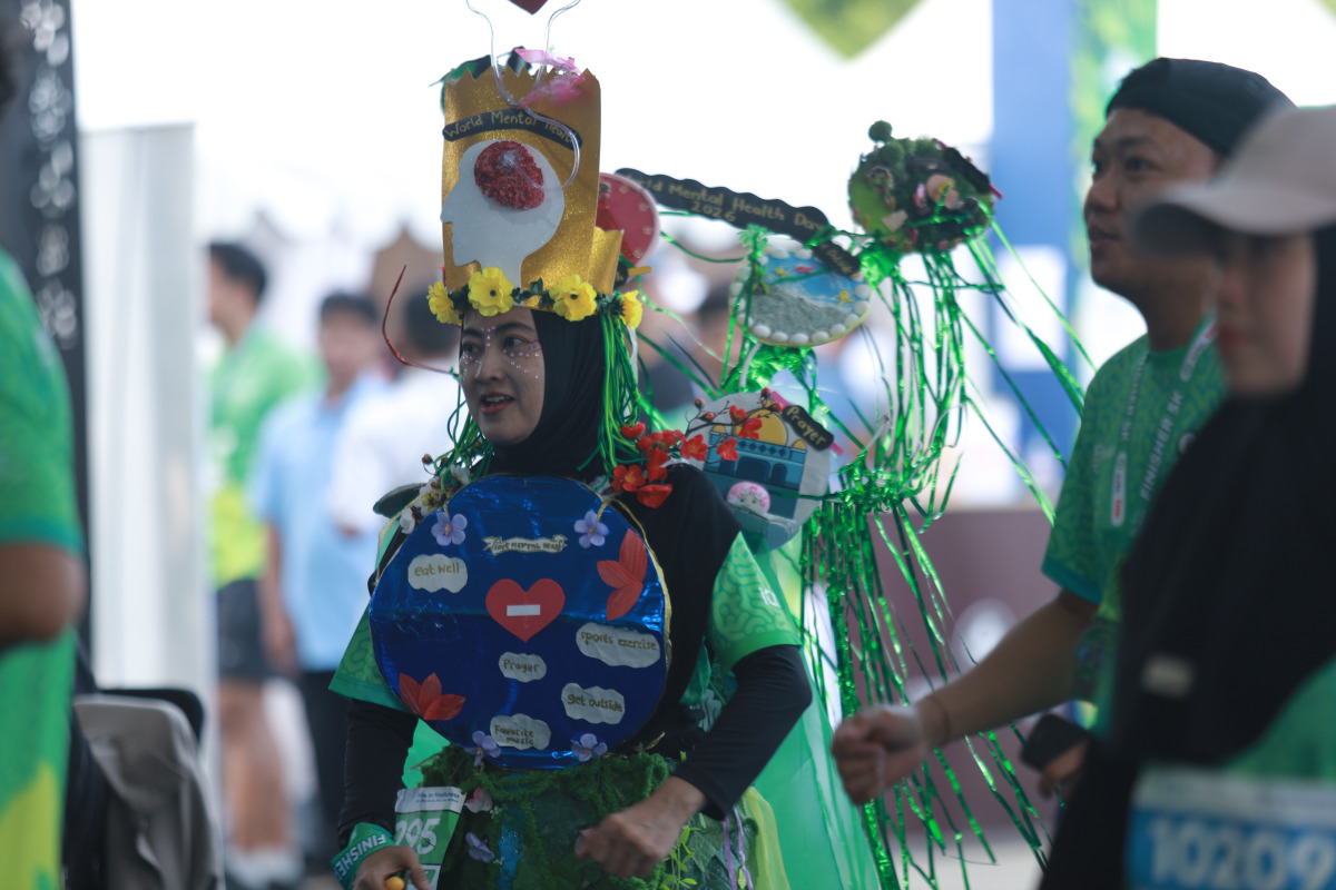 1st Indonesia World Mental Health Day RUN 2026 - AFTER RUN & ACARA PANGGUNG - Foto 24