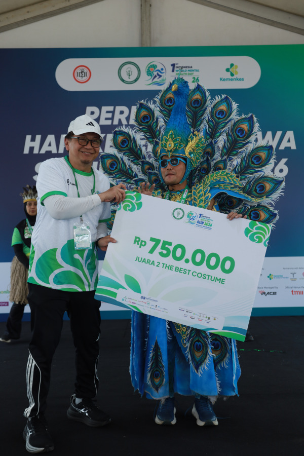 1st Indonesia World Mental Health Day RUN 2026 - AFTER RUN & ACARA PANGGUNG - Foto 32